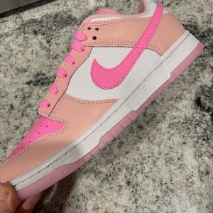 Pink Nike Dunk Low